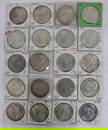 COLLECTION OF 20 MORGAN SILVER DOLLARS ALL IN