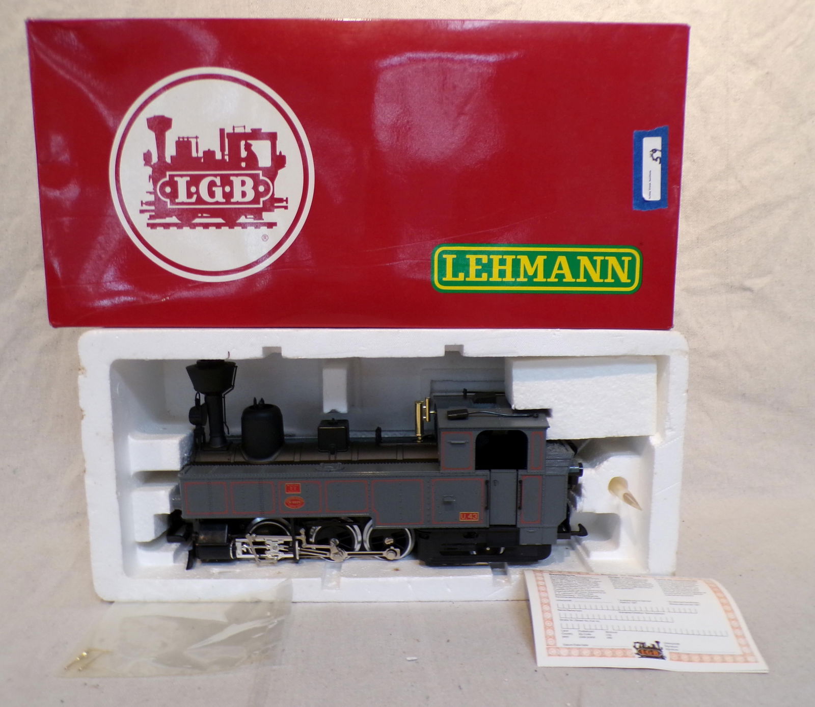 LGB LEHMANN GROSS-BAIN "DEPECHE ?700 THE BIG: TRAIN" ENGINE