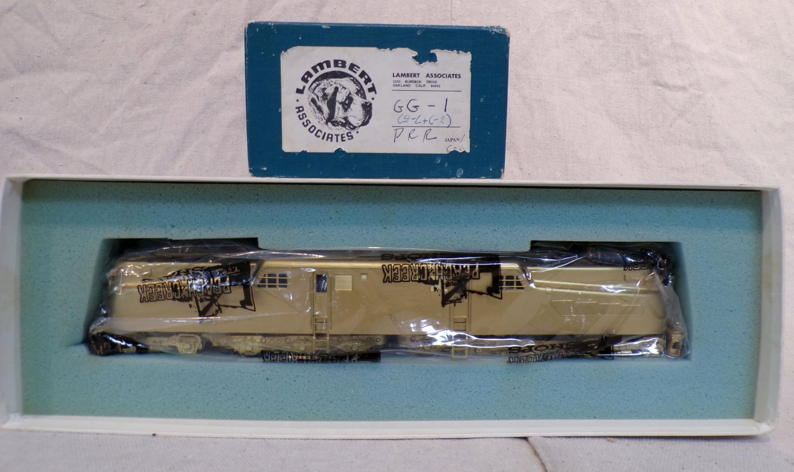 RARE LAMBERT ASSOCIATES "HO" LOCOMOTIVE, G-G-1: PRR