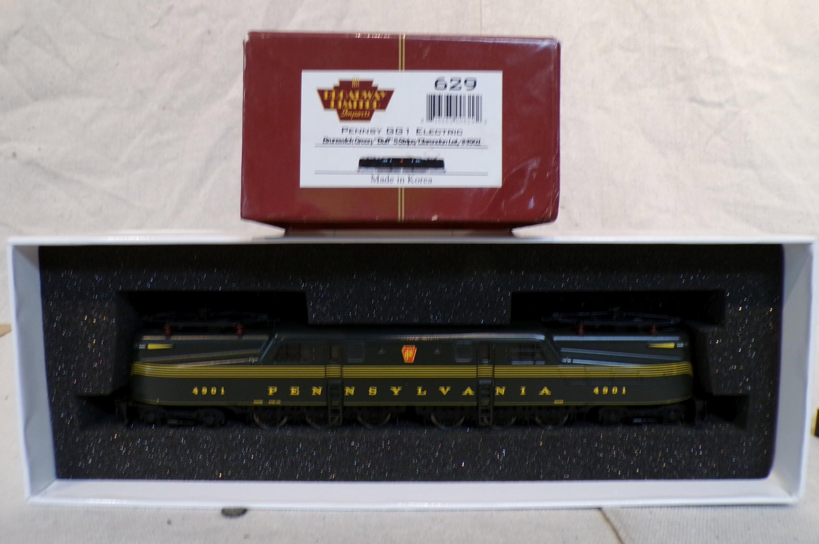 BROADWAY LIMITED "HO" PENNSY GG1 ELECTRIC #629: LOCOMOTIVE