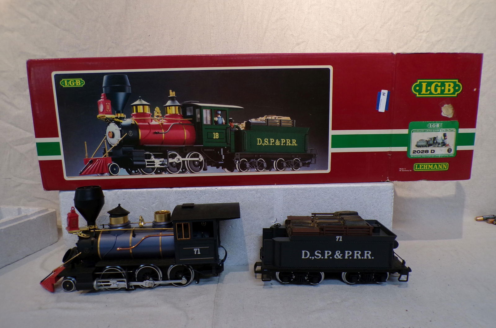 Lgb 2028d Mogul Steam Locomotive Lgb 2028d Mogul Steam Locomotive