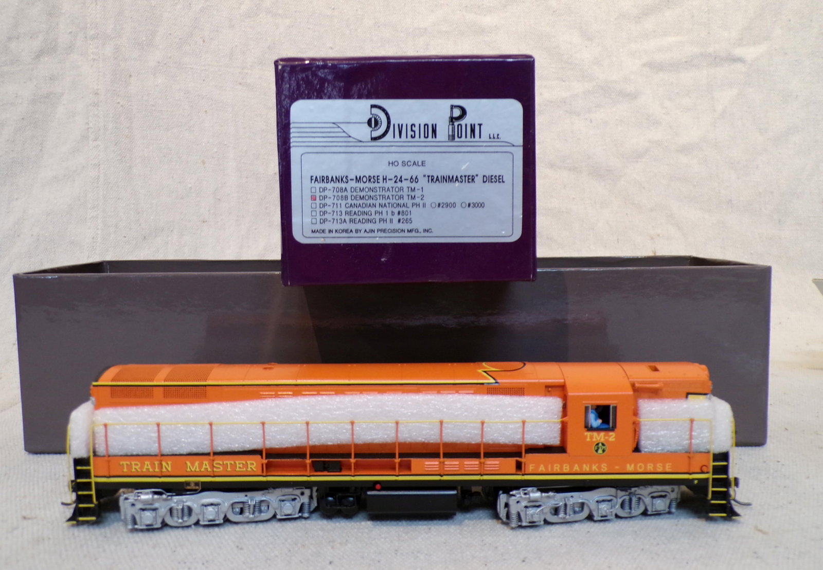 RARE THE DIVISION POINT FAIRBANKS-MORSE H-24-26: "TRAINMASTER" DIESEL
