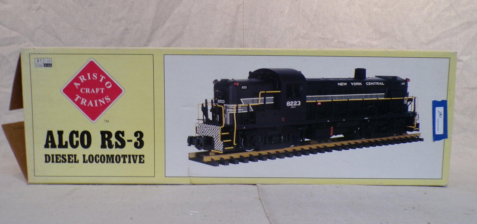 ARISTO CRAFT TRAINS, ALCO-RS-3, DIESEL LOCOMOTIVE: SEE PHOTOS