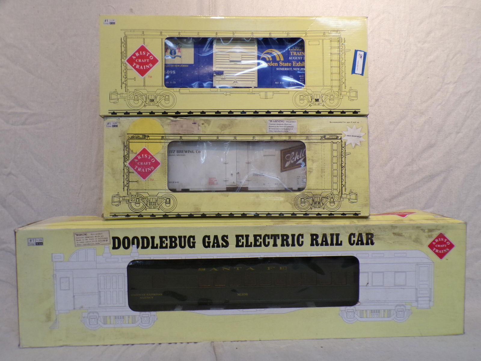 ARISTO CRAFT TRAINS "G" SCALE ROLLING STOCK TO (1 of 4)