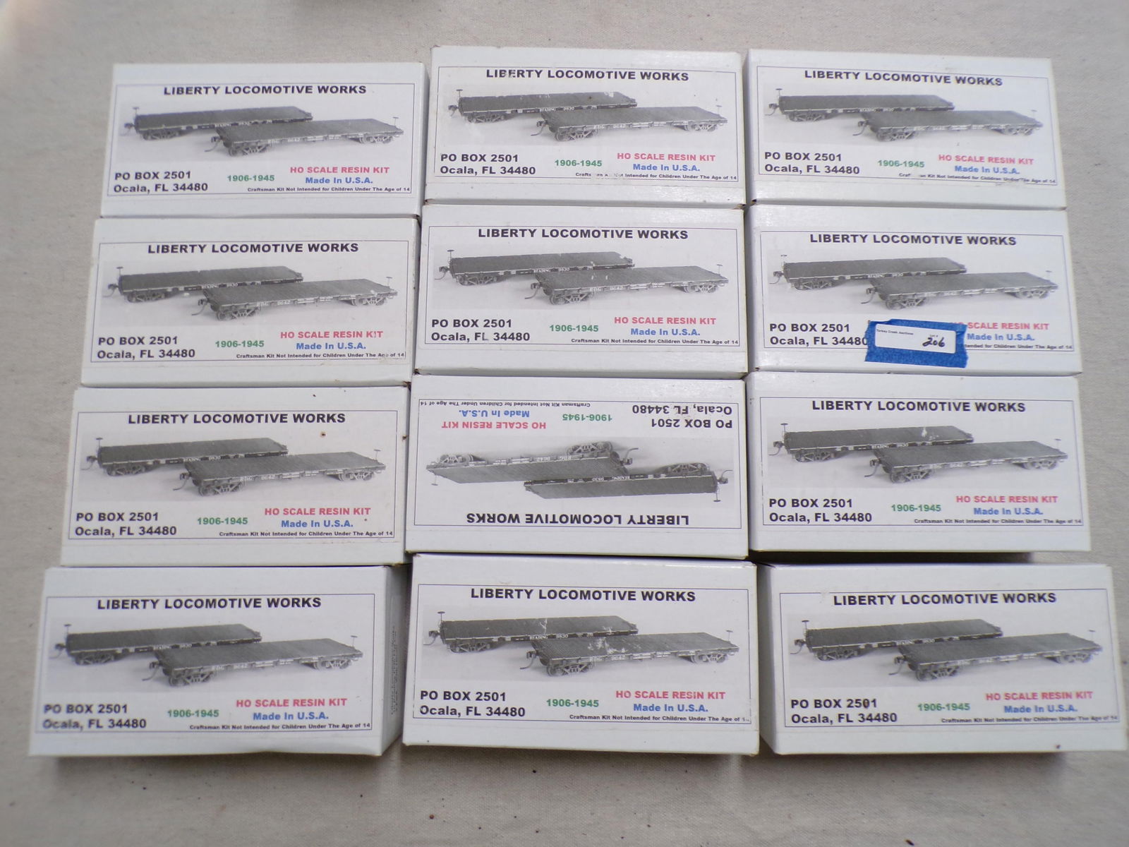 LOT 12 "HO" FUNARO & CAMERLENGO ROLLING STOCK (1 of 3)