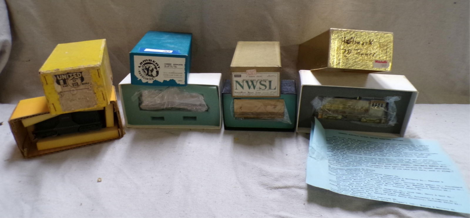 MIXED LOT "HO" UNITED MODELS 44 TON DIESEL, (1 of 5)