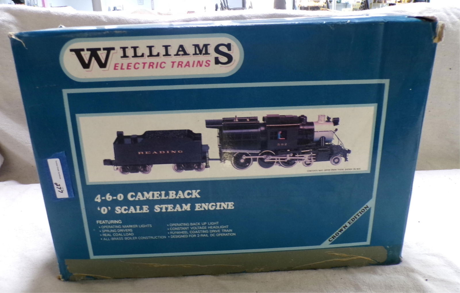WILLIAMS ELECTRIC TRAINS "O" SCALE 4-6-0 (1 of 3)