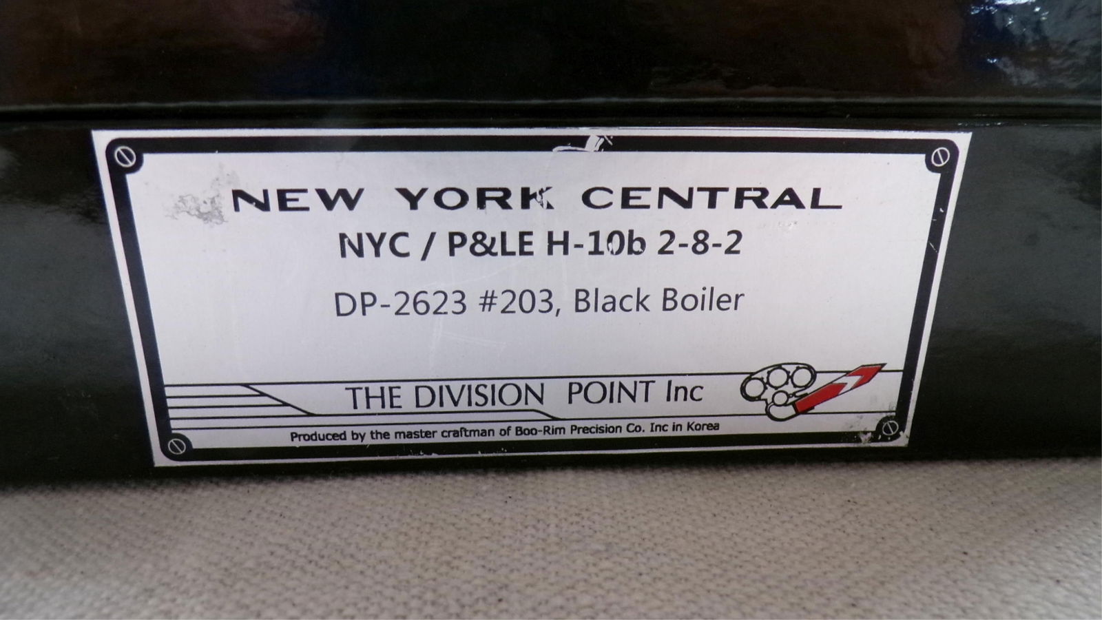 RARE DIVISION POINT NY CENTRAL P+LE H-10B, 2-8-2 (1 of 2)