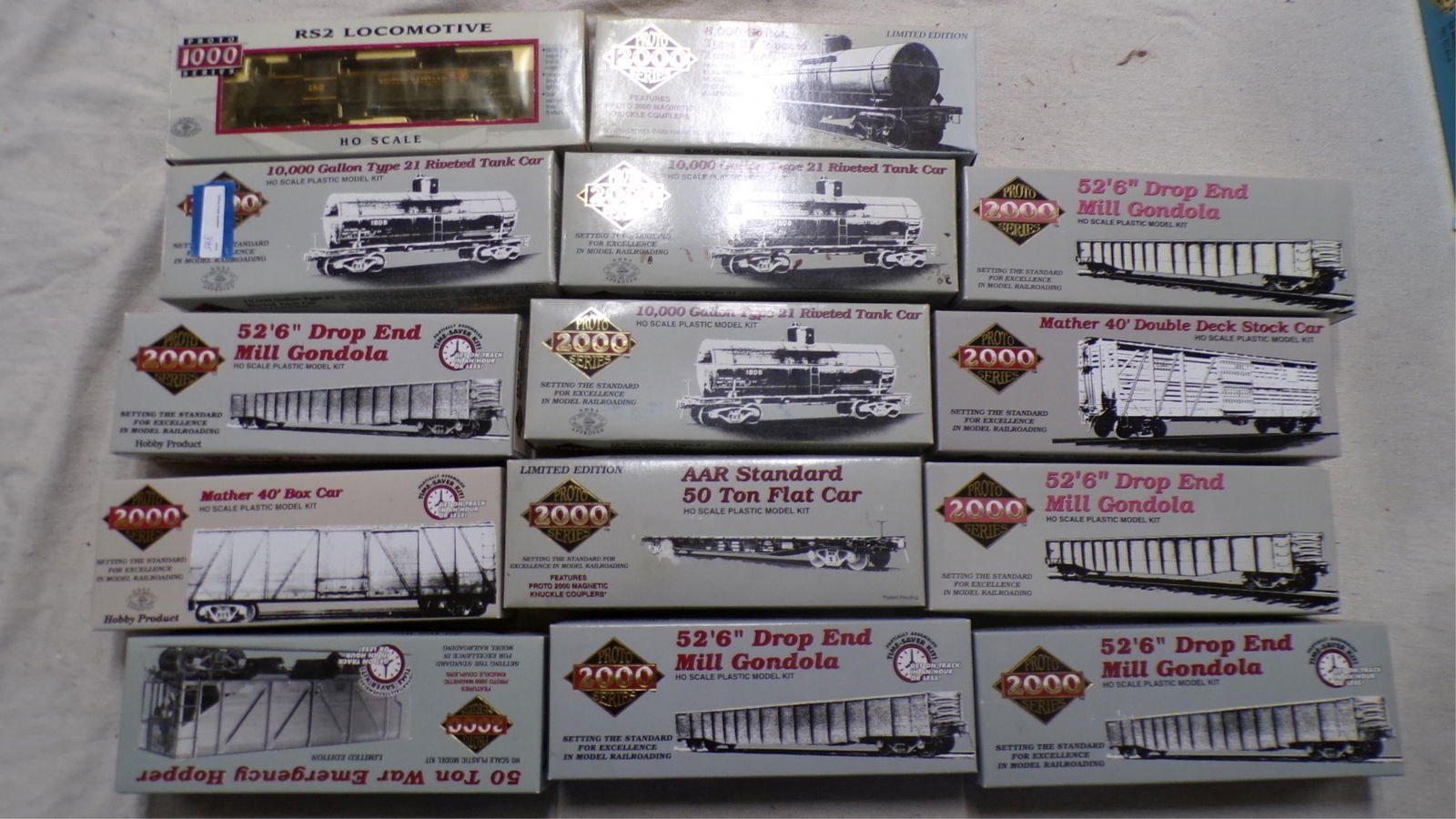 GREAT LOT (14) PROTO 2000 SERIES "HO" PLASTIC (1 of 2)