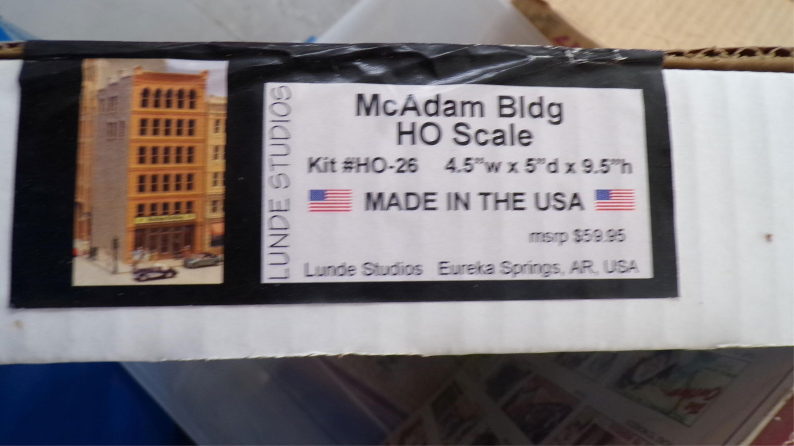 LOT ASSORTED "HO" SCALE LAYOUT INCLUDING LUNDE (1 of 3)