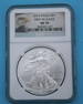 2012 SILVER EAGLE NGC GRADED MS70