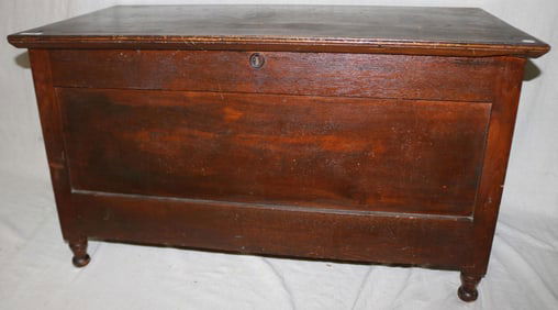 SMALL BLANKET CHEST, CHESTNUT, PANEL