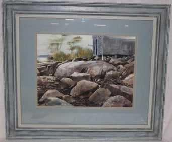 DON W. DENNIS 1923-2005, CINCINNATI, WATERCOLOR