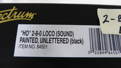 SPECTRUM HO LOCOMOTIVE & TENDER #84501 IN