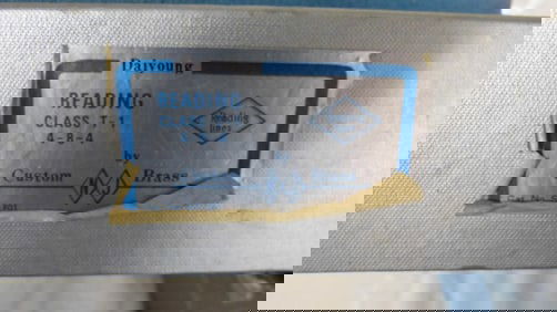 READING CLASS T-1 HO ENGINE & TENDER, ORIGINAL