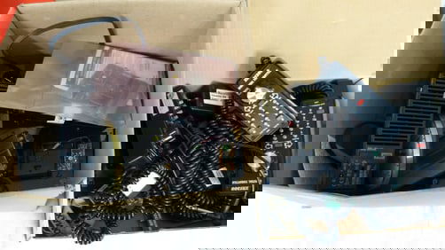 LARGE LOT HO SIGNAL THROTTLES, CONDITION UNKNOWN.