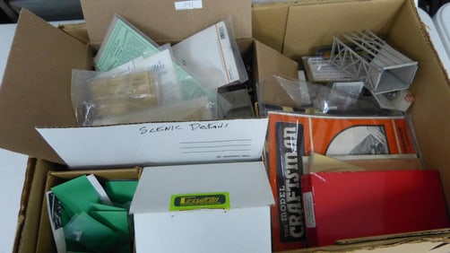 LARGE LOT HO LAYOUT AND OTHER STOCK, OVER 100