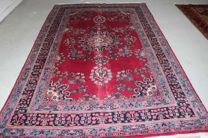 RUG #355, 6' 6" X 9' 10", MASHAD, 20TH C., SOME
