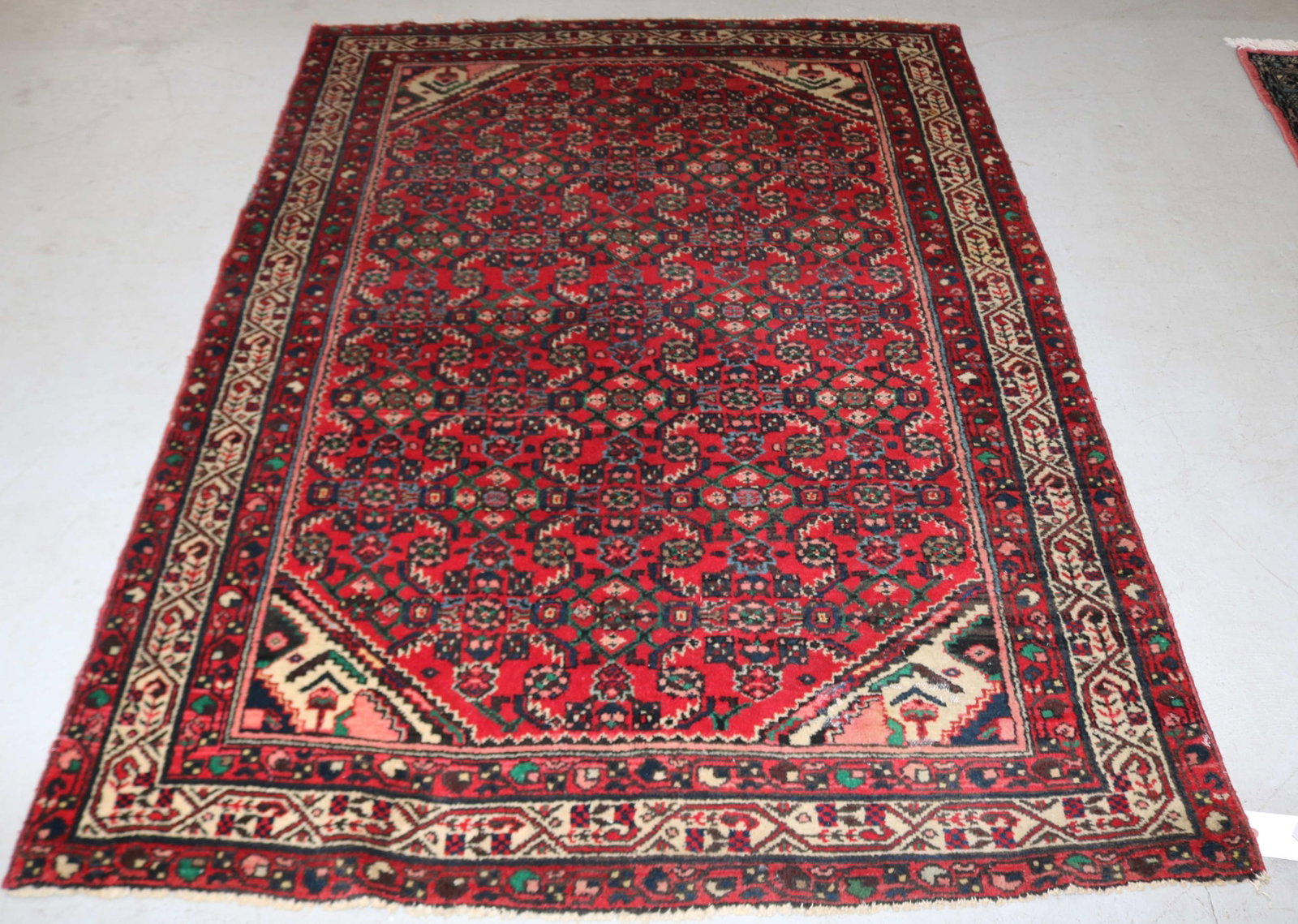 RUG #399, HOSSEINABAD 6’ 9?? X 4’ 10: SEE PHOTO