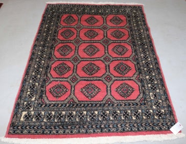 RUG #360, BOKARA, PAKISTAN, 4' 3" X 6'
