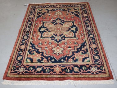 RUG #338, HERIZ, 4' 1" X 6' 2"