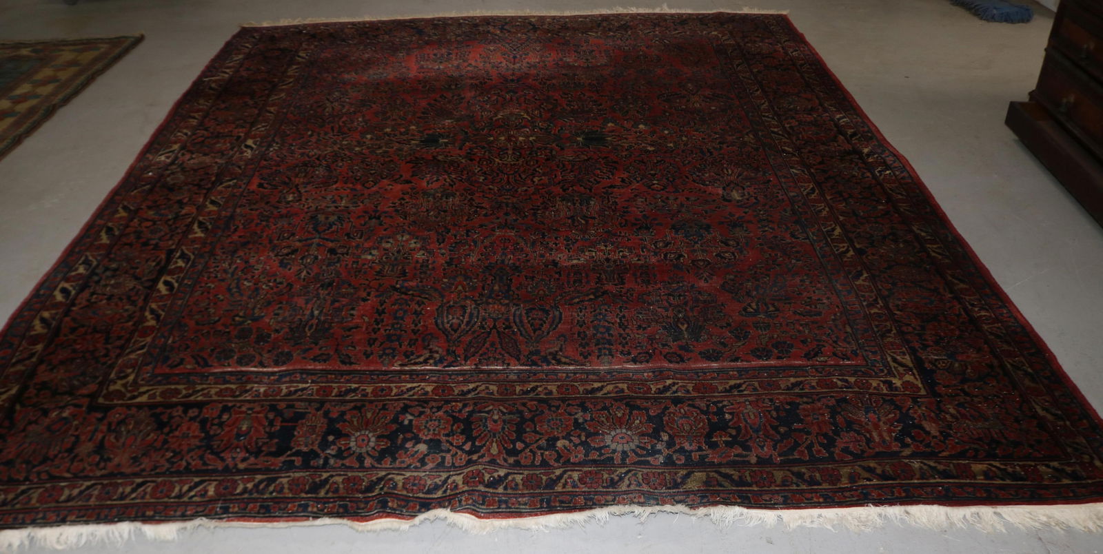 PERSIAN ORIENTAL RUG, ROOM SIZE SAROUK EARLY 20TH (1 of 1)