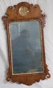 18TH C. MIRROR, QUEEN ANNE / CHIPPENDALE, CARVED