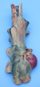 WELLER BALDIN WALL POCKET, UNUSUAL SHAPE, 11 3/4"