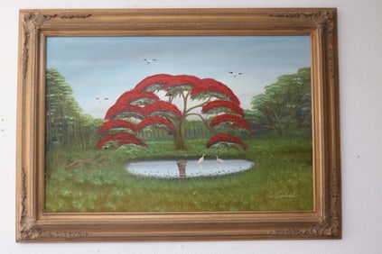 AL BLACK, 1946-2025, FLORIDA HIGHWAYMAN PAINTER,