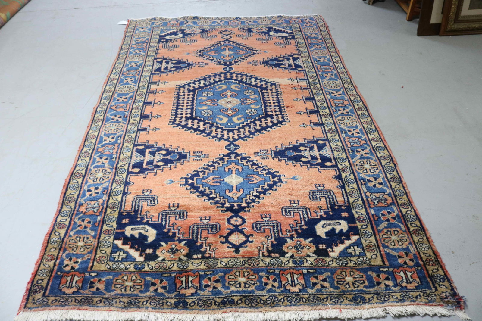 RUG #407 ORIENTAL PERSIAN WISS, 8' 3" X 5' 4" (1 of 3)