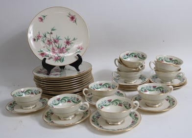 36 PCS LENOX PORC., SET 12 9 7/8" PLATES