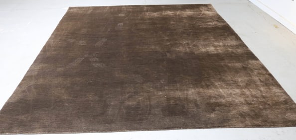 ORIENTAL RUG, ROOM SIZE, GABBEH, BROWN OVERALL