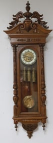GRANDE SONNERIE REGULATOR CLOCK, WALNUT, PROBABLY