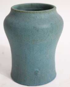 MERRIMAC POTTERY VASE, 4 1/2" H, GOOD CONDITION,