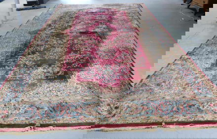 PALACE SIZE TABRIZ, MID 20TH C. CENTRAL MEDALLION