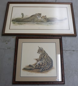 2 RICHARD EVANS YOUNGER, B. 1929-2008, FRAMED &