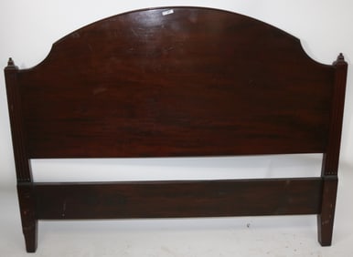 QUALITY MAHOGANY HEAD BOARD, KITTINGER QUALITY,