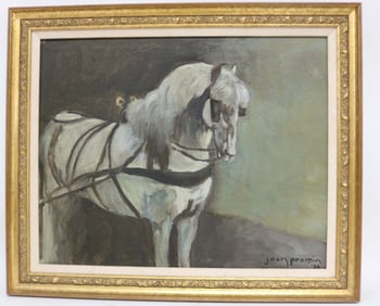 JOAN PROMIN, B-1933 FLORIDA, OIL ON CANVAS,