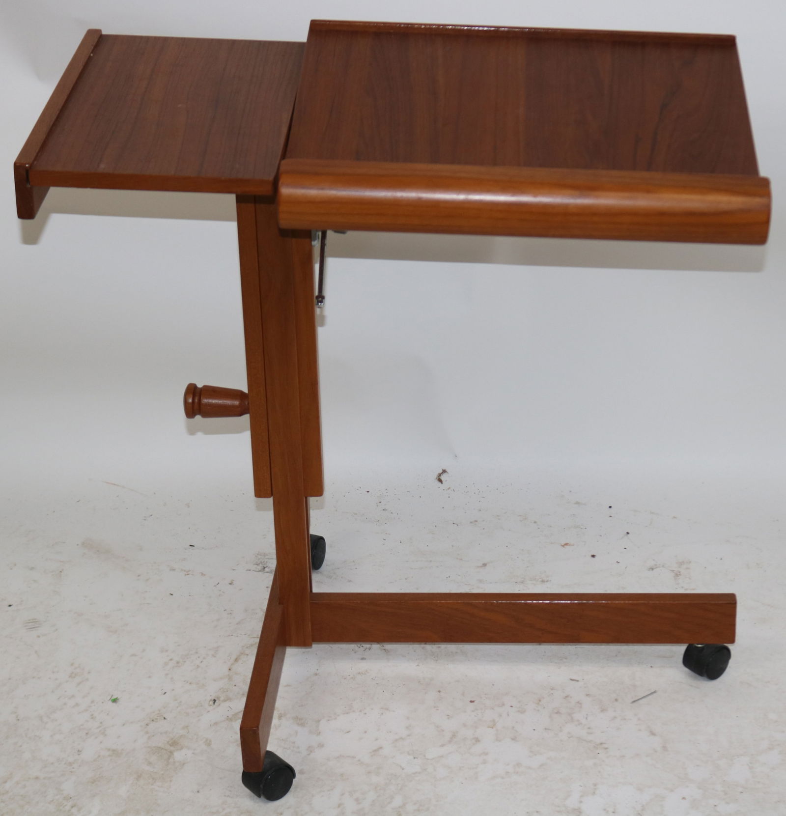 DANISH MODERN TEAK ADJUSTABLE READING STAND BY (1 of 2)