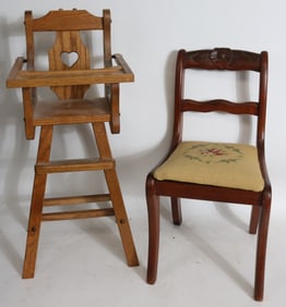 CUSTOM MAHOGANY ROSE CARVED SIDE CHAIR,