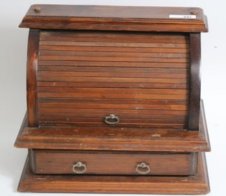 CONTEMPORARY TABOR ROLL DRESSER BOX, FITTED