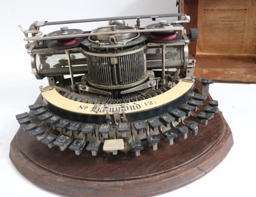 EARLY HAMMOND #12 TYPE WRITER, AS FOUND