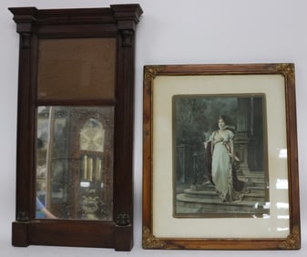 FRAMED PRINTS OF QUEEN LOUSE 19" X 16" OVERALL