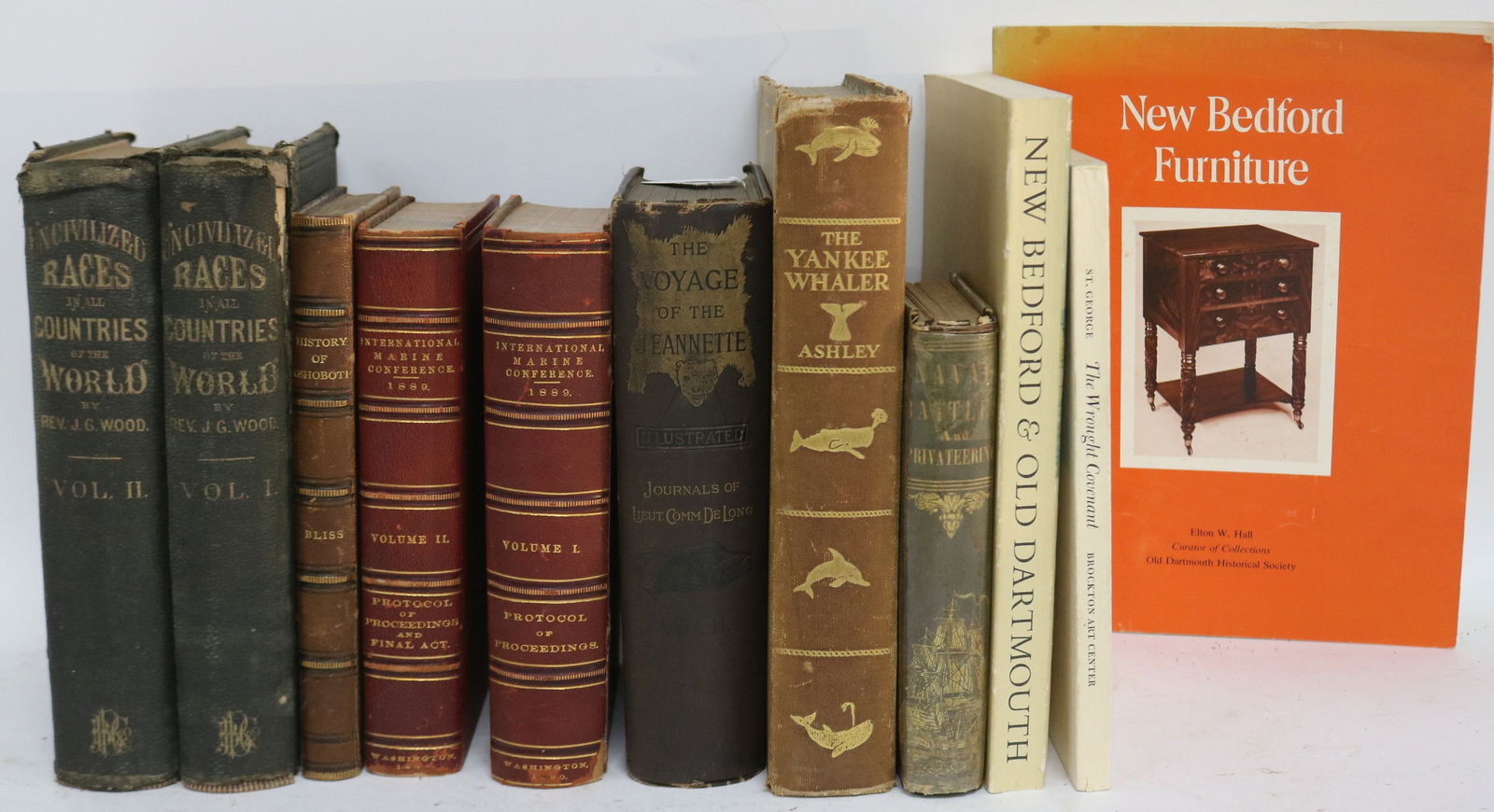 11 MISC. BOOKS, UNCIVILIZED RACES VOL. I & II, (1 of 3)