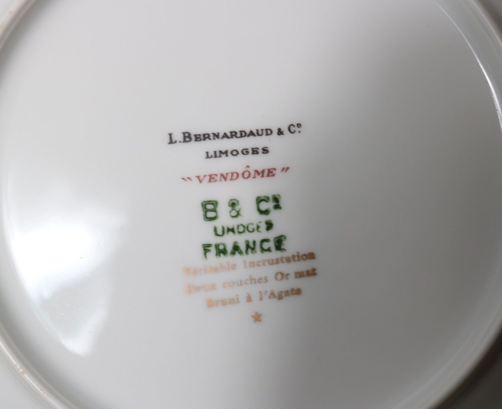 103 PCS. LIMOGES DINNER SET "VENDOME" PATTERN, - 5