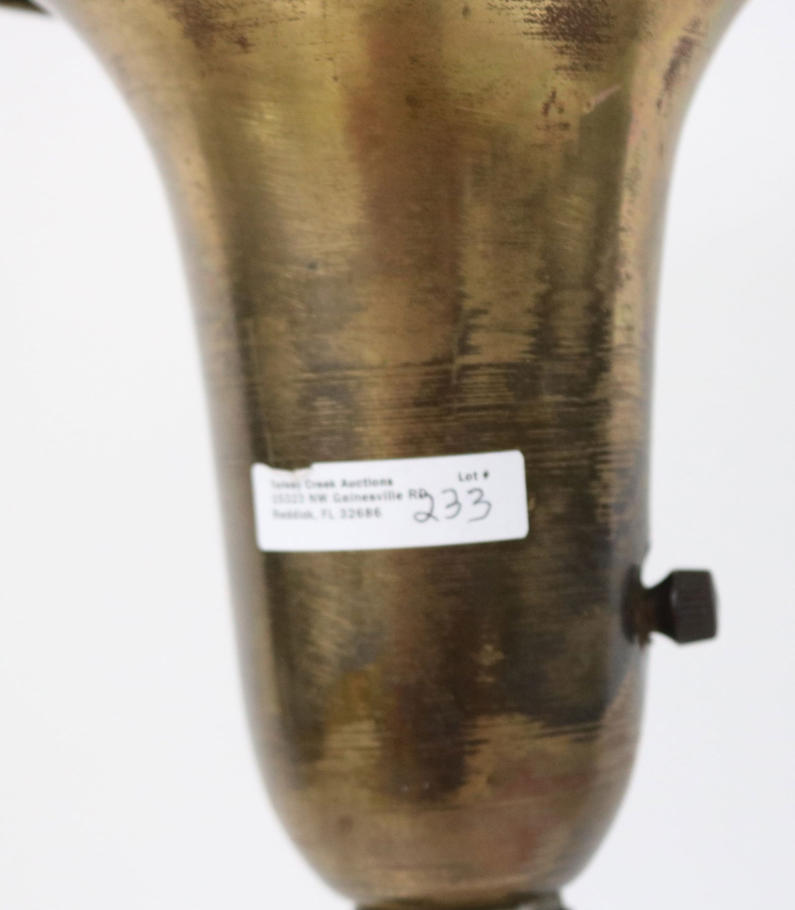 ART DECO TORCHIERE LAMP, CURRENTLY NOT WORKING, - 2