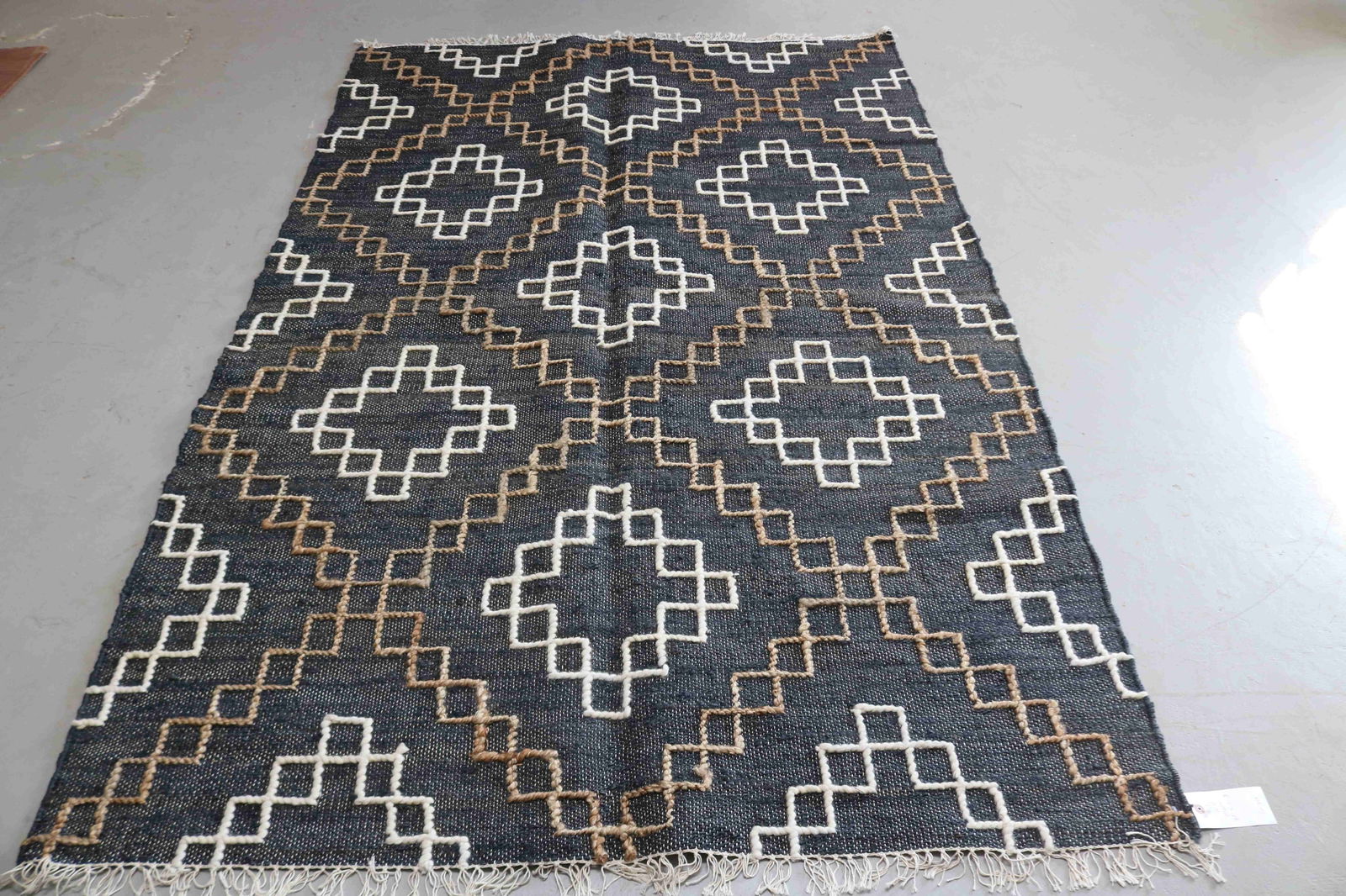 RUG# 317, CONTEMPORARY KILIM, 5' 2" X 9',: GEOMETRIC DESIGN