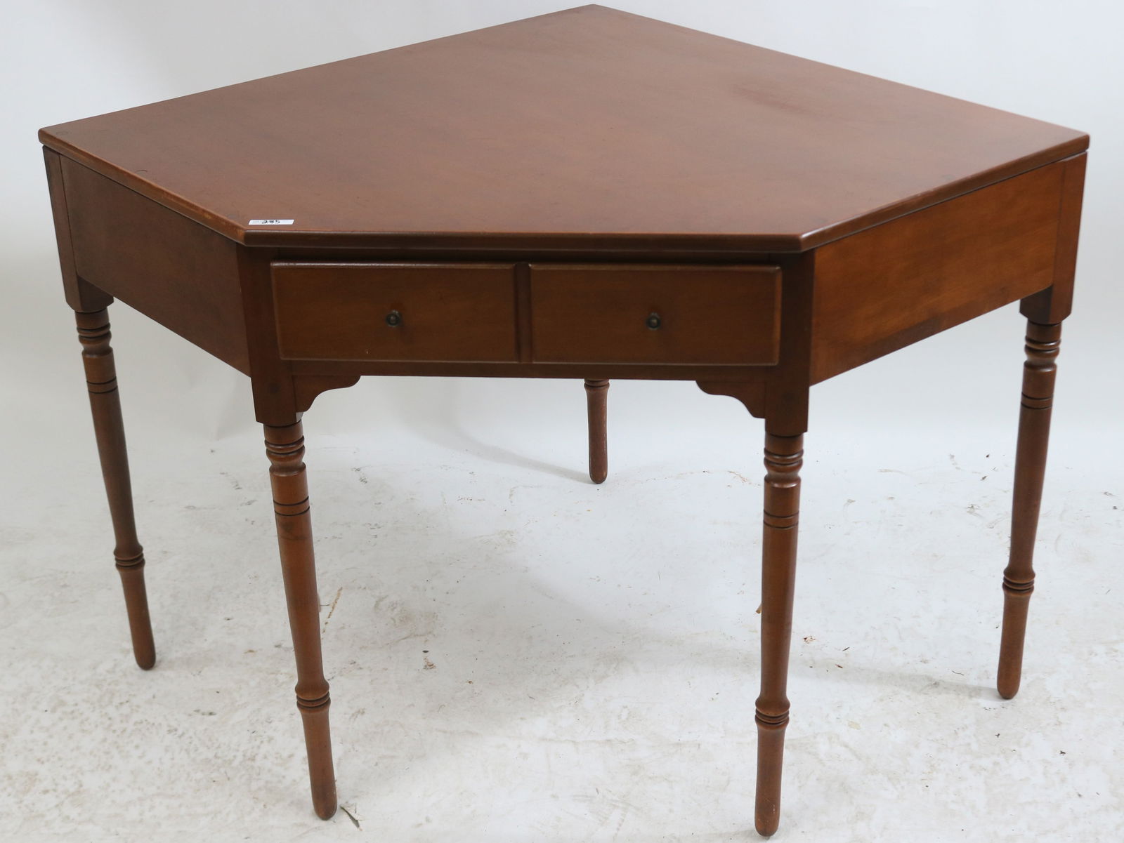 CUSTOM MAPLE CORNER DESK, ORIGINAL FINISH, 1 (1 of 1)