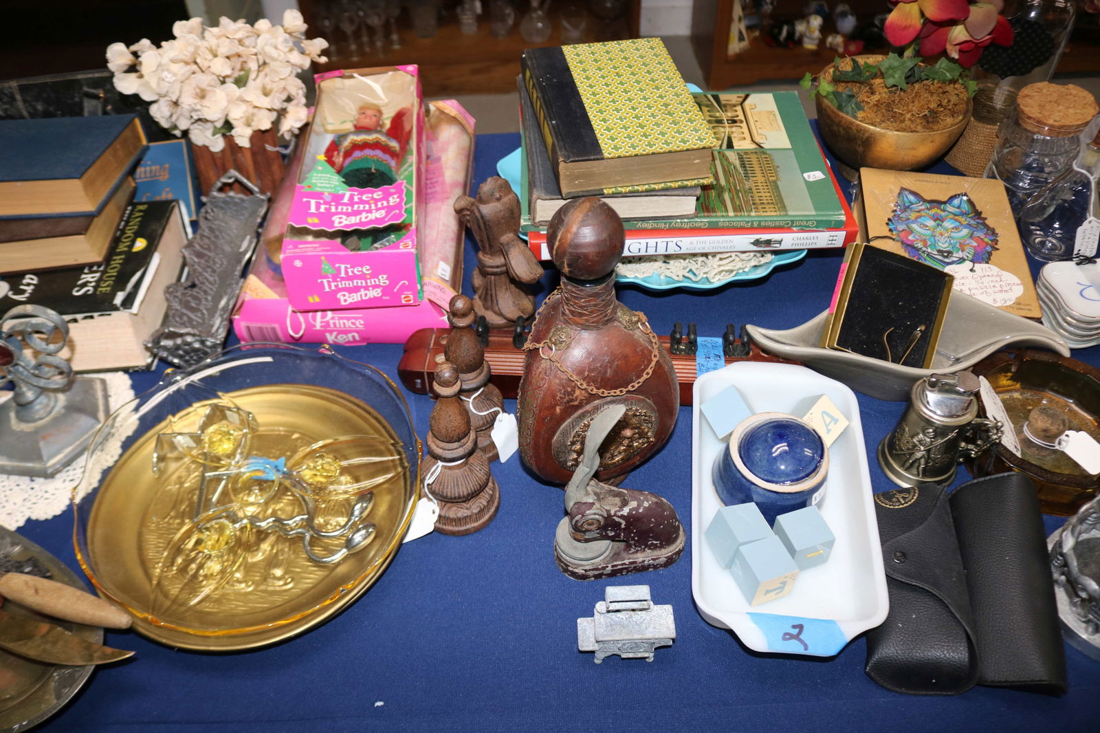 8' TABLE LOT, 104 ITEMS - 3