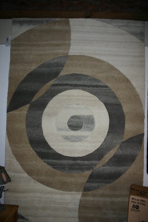 Indian Tufted-Modern 5' x 8': Oriental Rug, 5' x 8' Indian Tufted-Modern